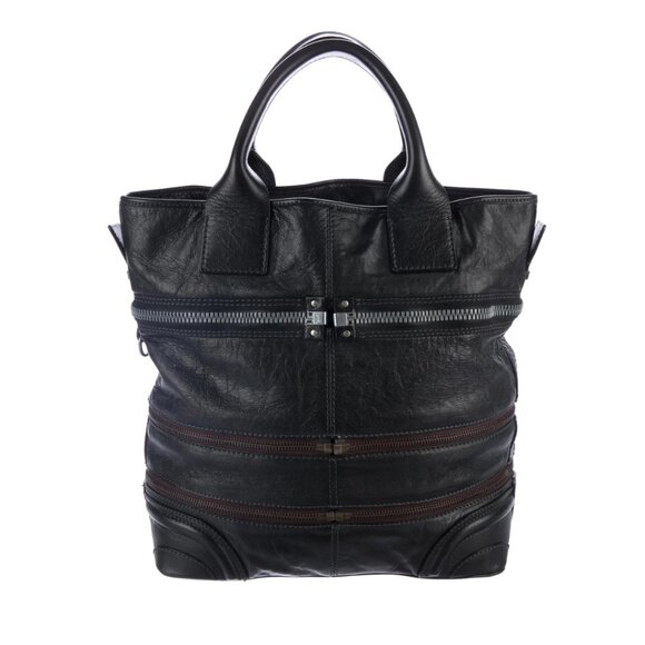 Chloé Gladys Leather Tote Bag, Y2K - Excellent Vintage - Picture 3 of 9